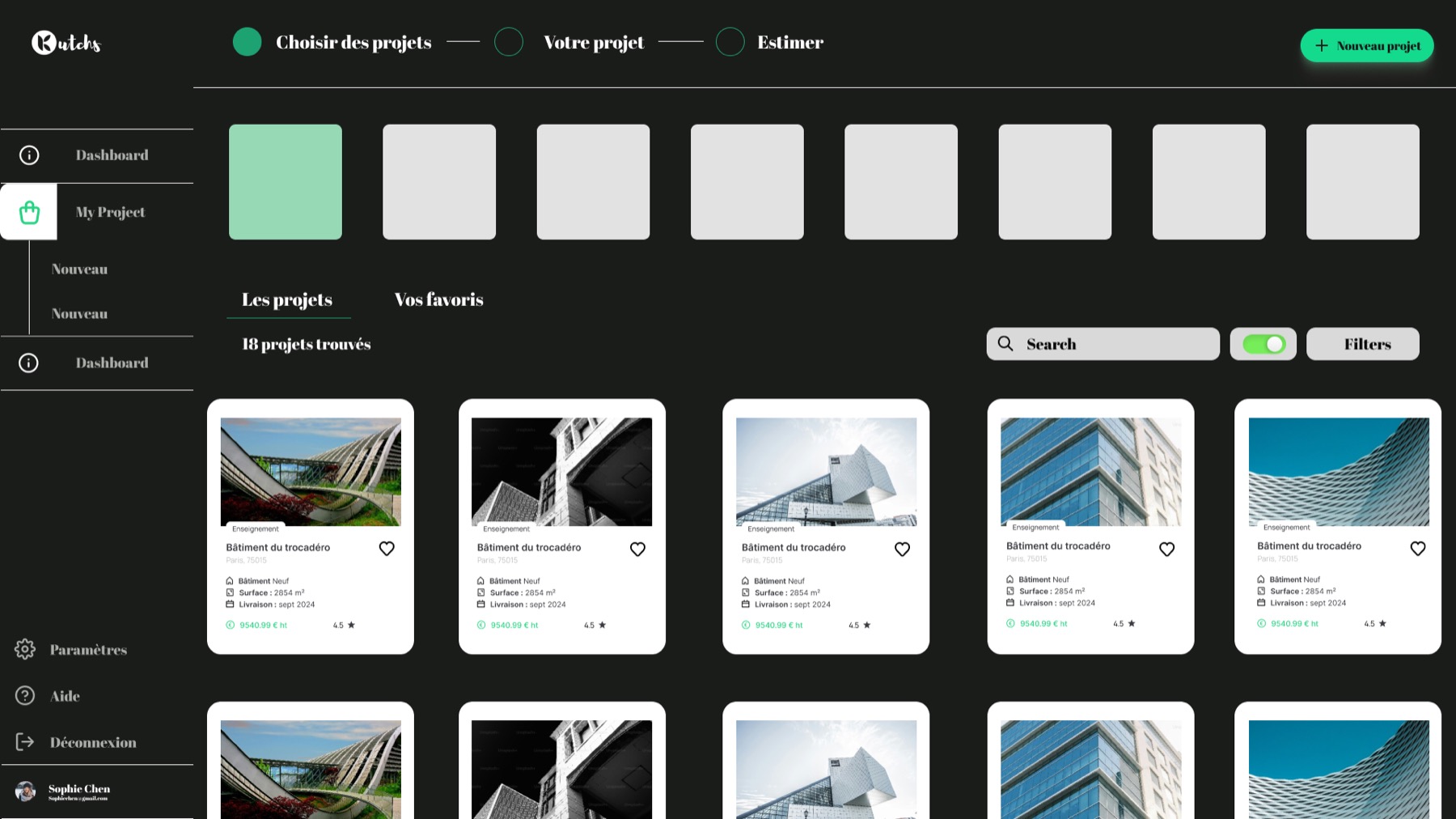 Kutchs Dashboard SaaS